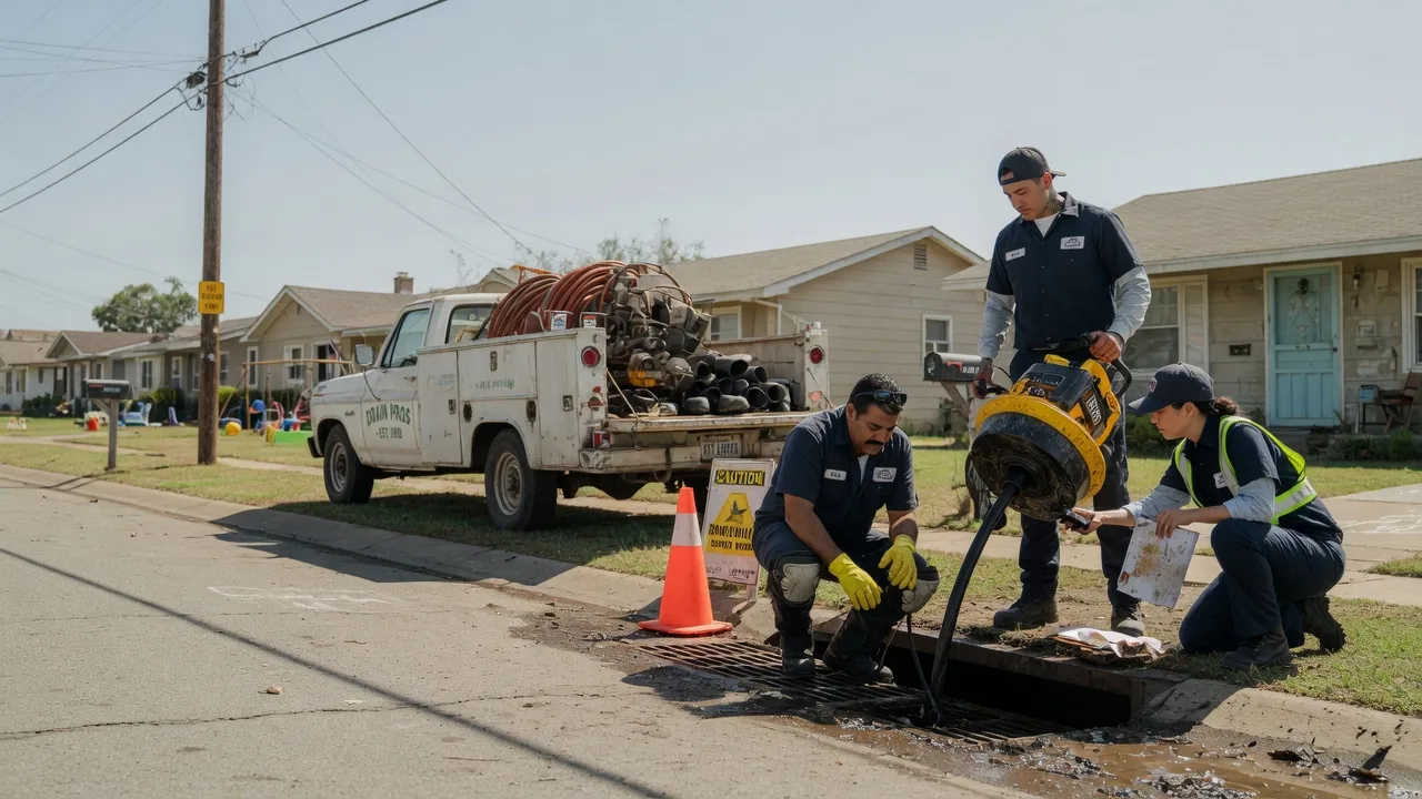 Drain Cleaning in Bonham, TX near me